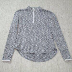 Zero Restriction‎ grey and white quarter zip Running Jacket, Size XS